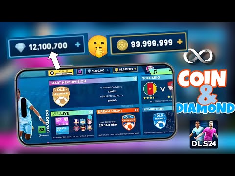 ¿DLS 24 Hack/MOD en 2024? ¡Cómo conseguí monedas y diamantes ILIMITADOS en Dream League Soccer 2024!