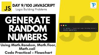 Generate Random Number in JavaScript | Day 9/100 JavaScript Logic Building in Hindi