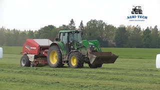 Krone \u0026 Welger Baling