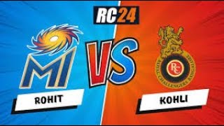 Live Royal Challengers Bengaluru vs Mumbai Indians | IPL 2025 | Cricket 24 🏆