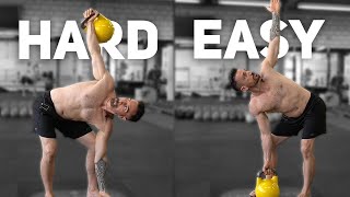 7 Easy Variations to Conquer Hard Kettlebell Moves for Beginners (MOVEMENT HACKS!)