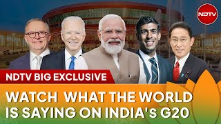 G20 Summit 2023 | NDTV G20: 20 Voices From 20 Countries