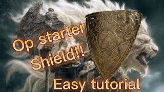 Elden Ring - How to get the brass shield - op early game shield