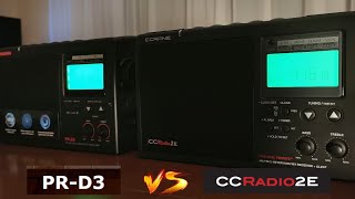 Sangean PR-D3 vs C. Crane CC Radio 2E evening AM comparison. Test 02. 25 01 2025, Lithuania, Europe.