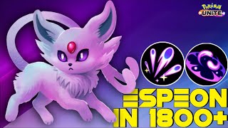 Espeon helps me to reach 1800+ Rank in Solo Q 😎 | Pokemon Unite