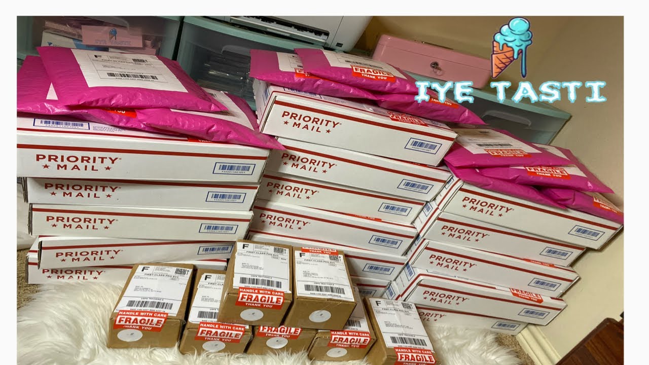 How I Package My Orders Youtube