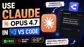 Use Claude Opus 4.7 in VS Code FREE (No API Key & No Local Model)