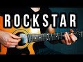 Post Malone - rockstar ft. 21 Savage - Guitar Lesson | Easy Acoustic Guitar Tutorial (With Chords)