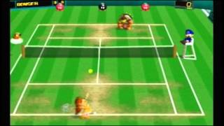 Mario Tennis 64 Star Cup Daisy gameplay