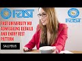 FAST UNIVERSITY NUCES ADMISSIONS DETAILS | FAST ENTRY TEST DETAILS | FAST ENTRT TEST PREPARATIONS