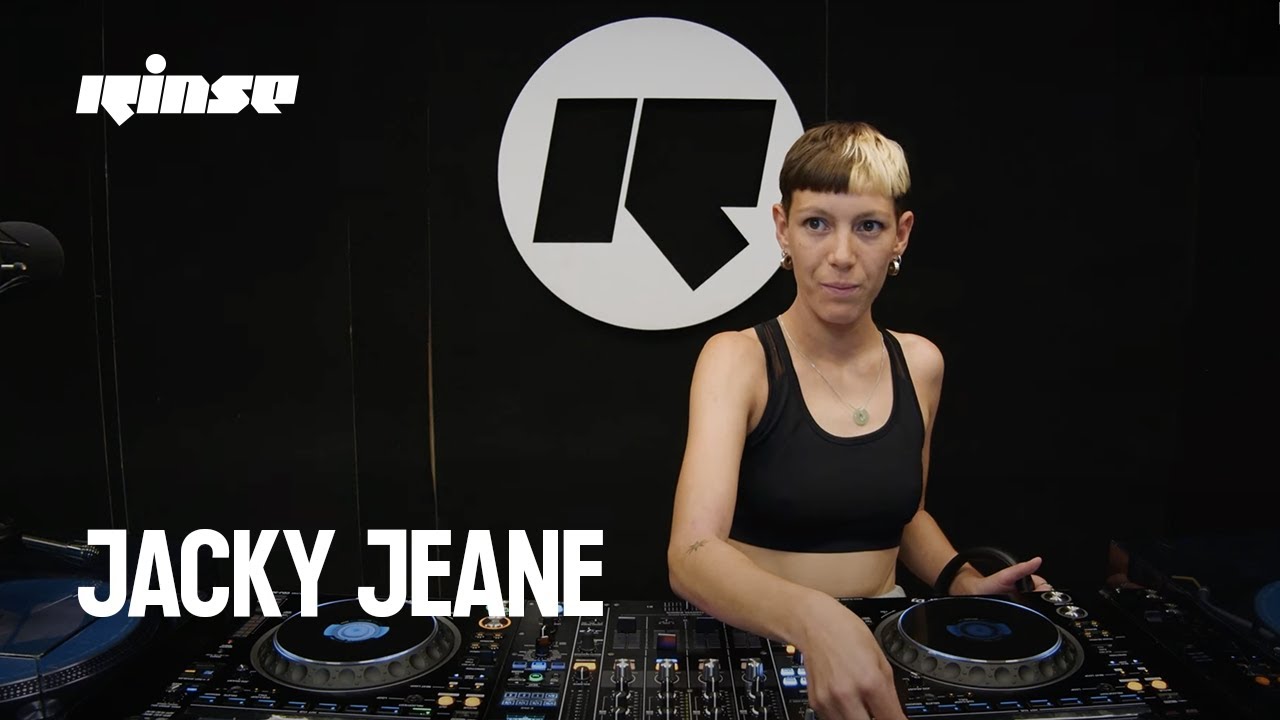 Futurs Proches Présente Jacky Jeane Dj Set Rinse France Youtube