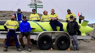 Successful first Antarctic dives for world-leading underwater vehicle