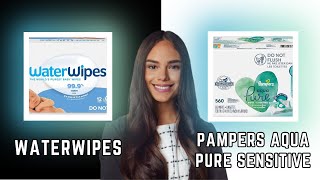 WaterWipes vs Pampers Aqua Pure Sensitive– Which Wet Wipes Is Best? (Don’t BUY Until You Watch This)