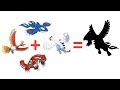 Legendary Pokémon Fusion - Groudon, Kyogre, Lugia, Ho-Oh