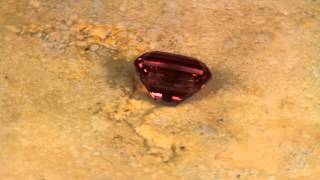 Pink Grossular Garnet 5.92 Carats Stepped Oval