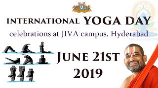 International Yoga Day 2019 || శ్రీ చిన్న జీయర్ స్వామిజి || JET WORLD