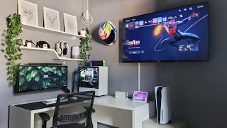 MEU SETUP GAMER BRANCO 2023 - AGORA COM PS5!