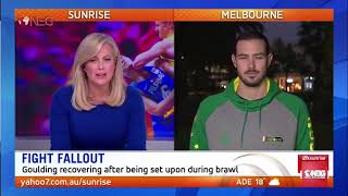 FIBA Brawl - Aussie Team and Chris Goulding Caught Lying!