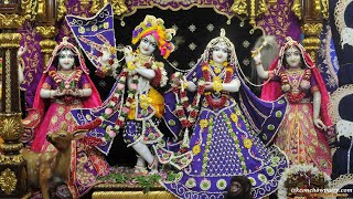 10th Jan. '25 | Sringar Aarti Darshan | Sri Sri Radha Gopinath Mandir | ISKCON Chowpatty Mumbai.