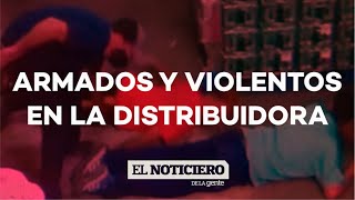 ARMADOS, VIOLENTOS Y PELIGROSOS: SAQUEARON una DISTRIBUIDORA - El Noti de la Gente