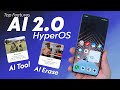 HyperOS AI 2.0 - Top Features POCO F6 - New AI Tools, Contactless GESTURES! (Hindi)