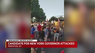 New York Rep. Lee Zeldin attacked at gubernatorial campaign stop