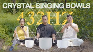 432Hz | Crystal Singing Bowls, American Flute and Soothing Vocals for Deep Healing Frequencies