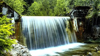 Running Water Soft Relaxation Sounds | Meditation Music for Sleep, Study, Focus | 03 Hours