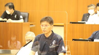 令和3年6月福井市議会定例会　6月15日本会議（一般質問１３）菅生敬一議員 手話通訳挿入