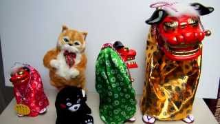 Dancing　cat　ダンシングキャット　猫田係長　＆　Lion　dance　ダンシング獅子舞　＆　くまモン　ＫＵＭＡＭＯＮ