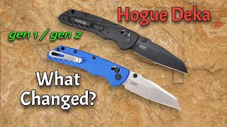 Hogue Deka Generations:  USA Made EDC Formidable Folder Now in Magnacut!