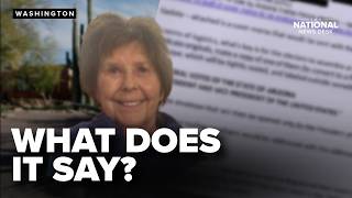 New RANSOM NOTE sent in Nancy Guthrie case