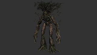 Treant 3D model + animations. (Dark and Light Monster Character)