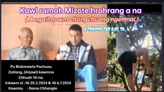 Kawl ramah Mizo pa an duai lo. A va ngaihnawm ngai em || Biakmawia Pachuau -10