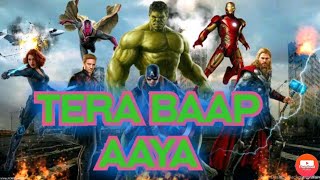 "Tera Baap aaya "!! Iron Man !! Tony Stark !! Marvel avanger !! Vidyut Jamwal !! Commando 3