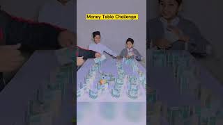 Money Table Challenge Money Game Funny Challenge The Fun Fame #shorts #challenge #thefunfame