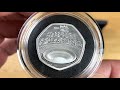 ONLY 2,500 MINTED!! PIEDFORT SILVER PROOF STEPHEN HAWKING 50p || 2019 UNPACKAGING VIDEO