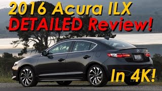 2016 Acura ILX DETAILED Review and Road Test - In 4K!