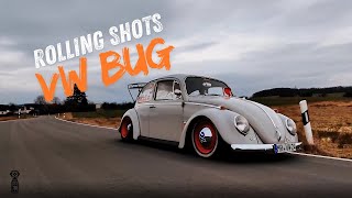 Airride vw Bug rolling shots/ Carporn VW Käfer Luftfahrwerk #volkswagen #vwkäfer #dji #airride