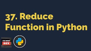 Reduce Function in Python | Python Tutorials For Beginners