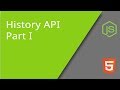 History API - Part 1