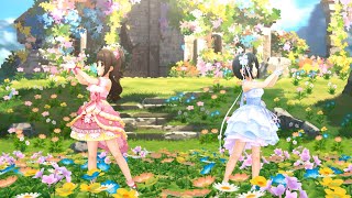 [デレステMV] さやけき花の生命に (島村卯月、小日向美穂)[4K60FPS]