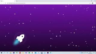 Build a Rocket Effect with HTML, CSS, Javascript - App Stack