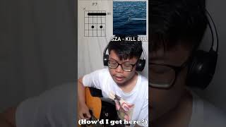 How to Play SZA's "Kill Bill" on Guitar with Diagrams - Wait Till You See THIS!