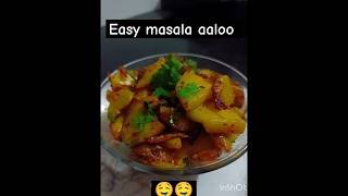 Easy masala aaloo for kids lunch box #food #desikhana