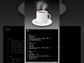 Animated cup of tea | only html and css
