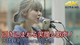 【 歌うま 】引き込まれる笑顔と歌声！ 天体観測 / BUMP OF CHICKEN（ covered by 坂本櫻 ）4K映像