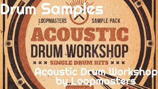 Acoustic Drum Workshop by Loopmasters (No Talking)