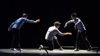 Awesome Boys' Simulated Robot Dance Performance at the Chinese New Year in 2013 | CSSA at UWO