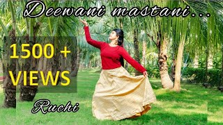 Deewani Mastani Dance Cover | Bajirao Mastani | Semi classical dance | Ruchi choreography